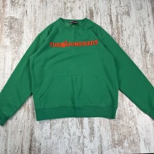 The Hundreds Vintage‎ Embroidered Crewneck Sweatshirt, Unisex Size Medium, Y2K